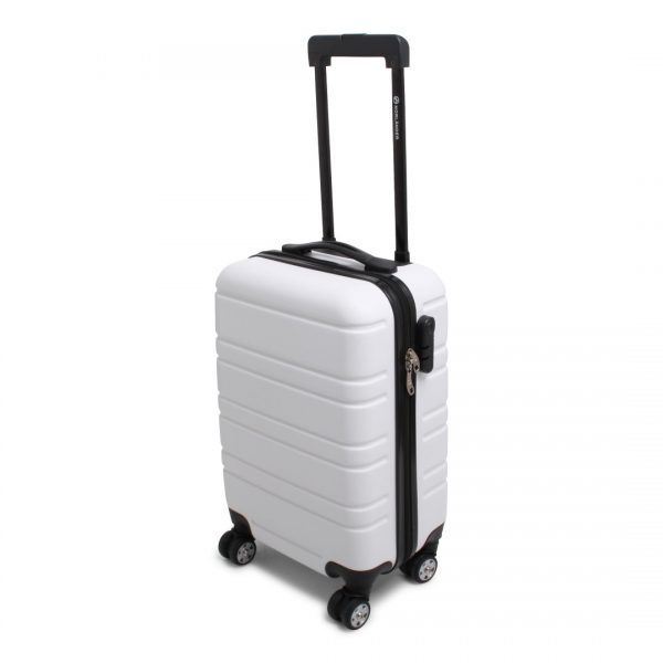 Cabin Size PET Trolley Napoli White