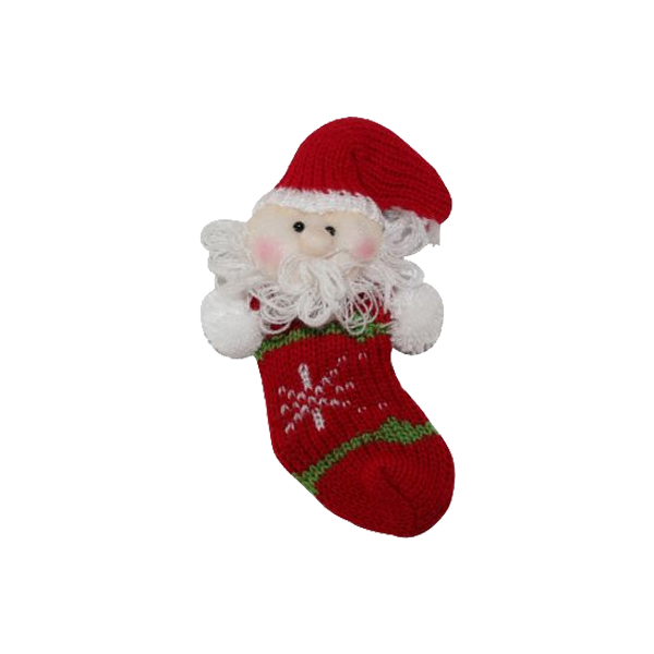Kerstpoppetje met sok