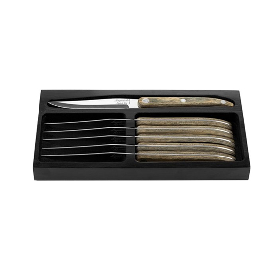 Steak knives Grey Pakka glad lemmet