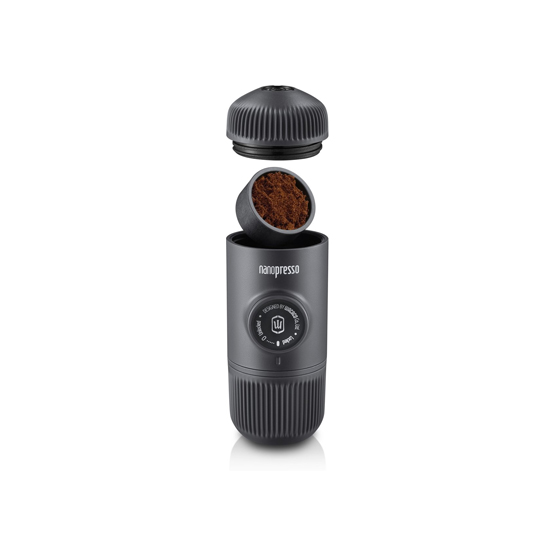 Nanopresso with soft case black