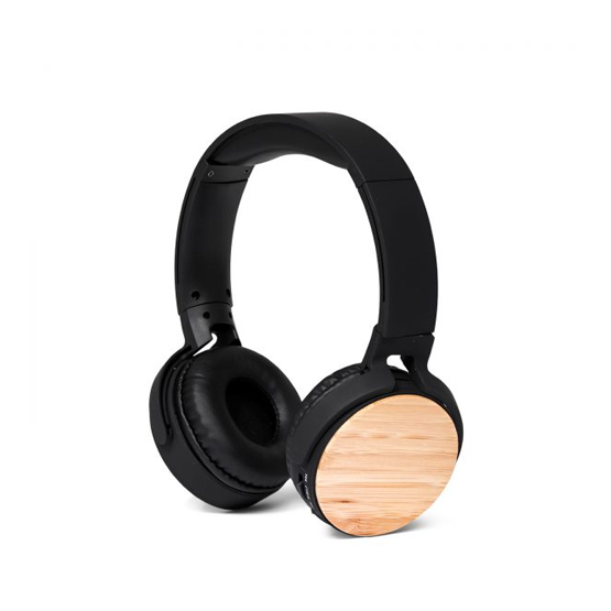 Brainz Bluetooth Hoofdtelefoon Bamboe