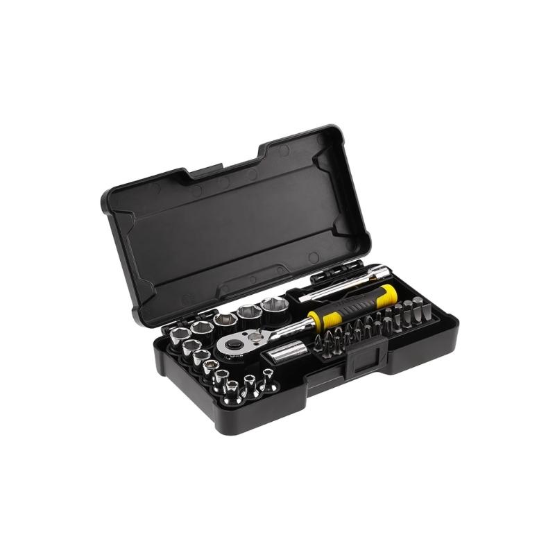 Socket wrench set - 37 pieces