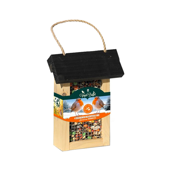 Bird-Buffet Picknick feeder FCS Wood