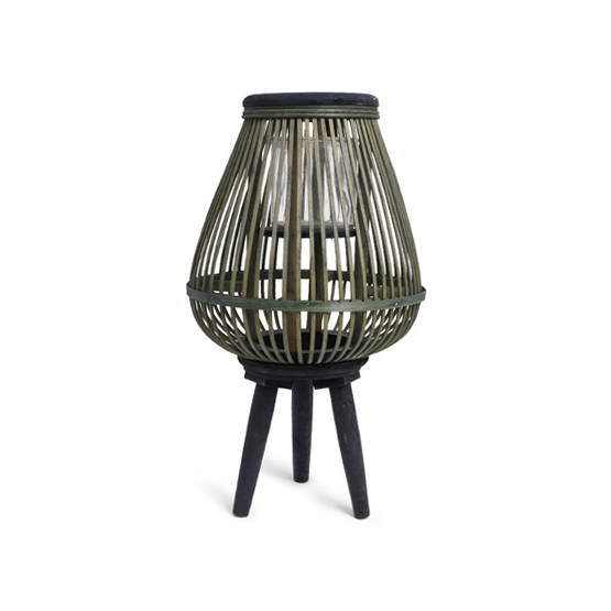 SENZA Bamboo Lantern White/Natural