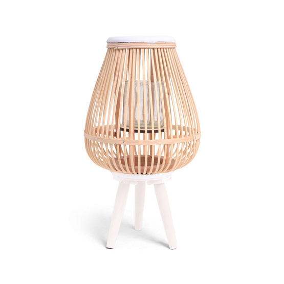 SENZA Bamboo Lantern White/Natural(OUD)