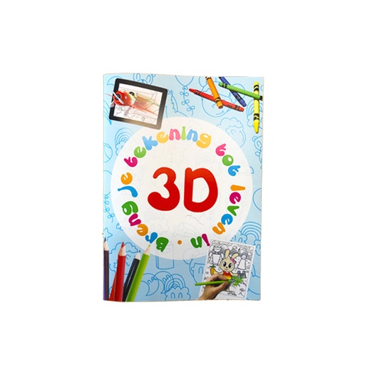 [24965] Kleurboek Augmented Reality 3D