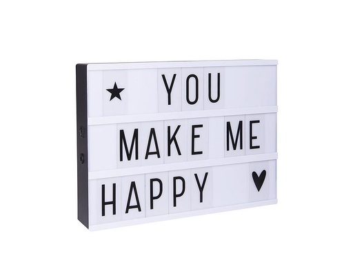 [35023] Lightbox A4 formaat (100 letters)