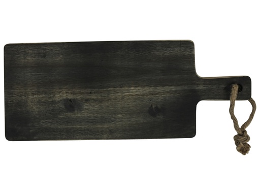 [37059] Acacia Serving tray Black