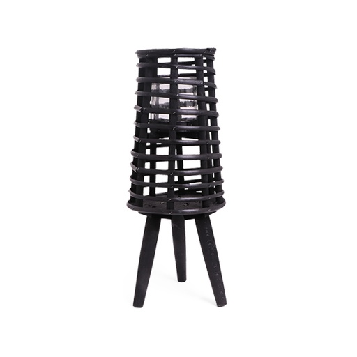[58516] SENZA Willow Lantern Black
