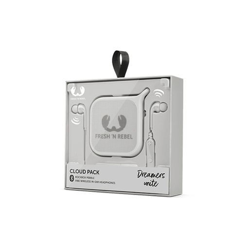 [60052] Fresh&Rebel GiftPack Vibe wireless earphones + Pebble bleutooth speaker