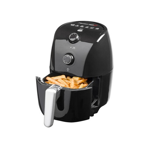 [60195] Hetelucht friteuse PrepAir - 1,5L - Uitneembare kuip - 900W - Zwart/Zilver