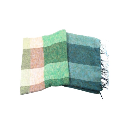[66416] Fairtrade plaid ruit 120x160cm