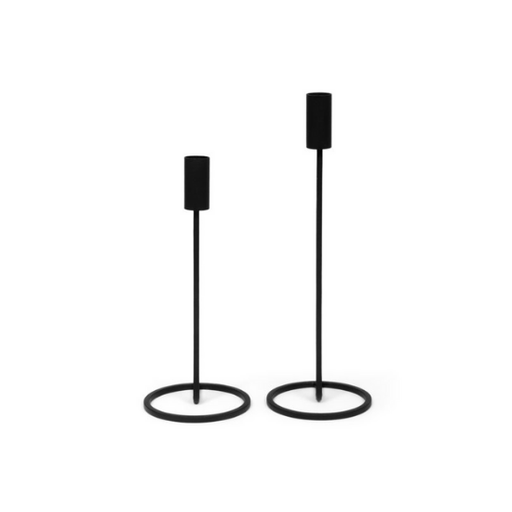 [68338] SENZA Ijzeren Diner Kandelaar /2