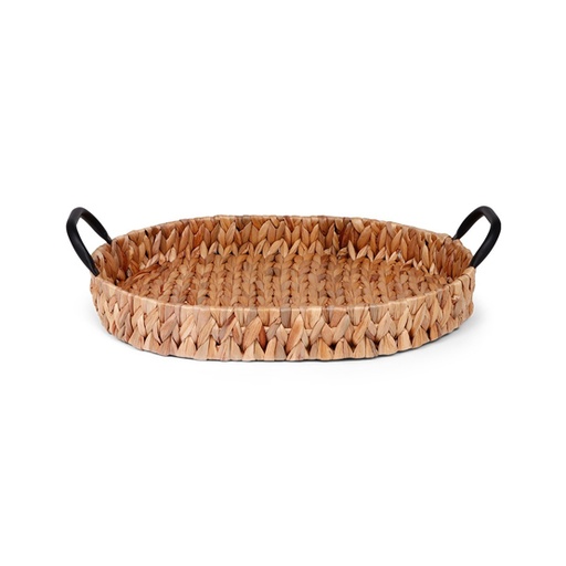 [70317] SENZA Ovale Hyacint Dienblad Met Handvatten Small