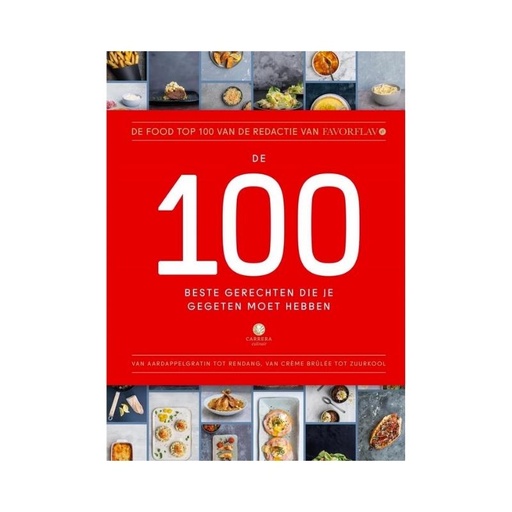 [70456] Book De 100 beste gerechten die je gegeten moet hebben