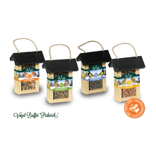 [70582] Bird-Buffet Picknick feeder FCS Wood