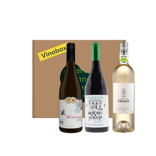 [71007] Wijngeschenk Biologisch - 3 flessen rode/witte