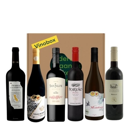[71012] Vinobox - 6 bottles of red wine