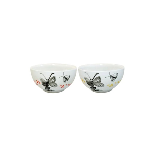 [71086] Servies kommen vlinder
